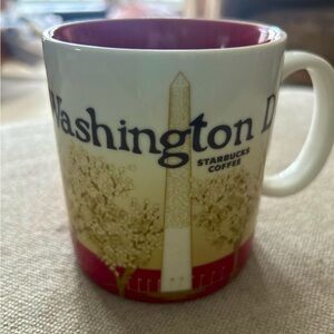 Starbucks Washington DC Capital USA Global Icon Series Mug Cup 16oz RARE 2011